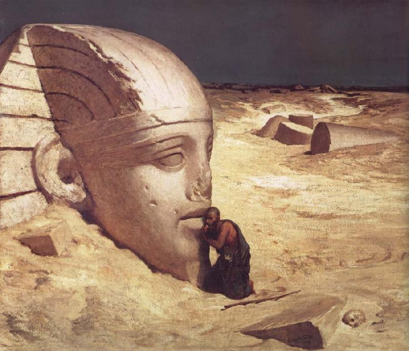 Elihu Vedder The Questioner of the Sphinx